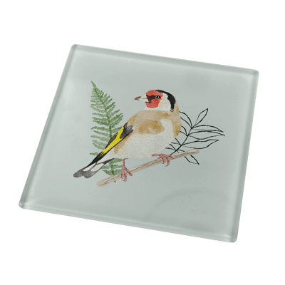 Glass Square 1 Piece Coaster