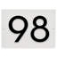 Floating 1-Line Wall Address Plaque-530178691-530181428-530182707
