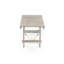 Fully Assembled All-Weather Recycled HDPE Outdoor Folding Bistro Table, Teak Brown-1447287248