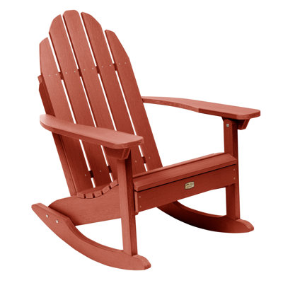 Chaise berçante en plastique Natoli