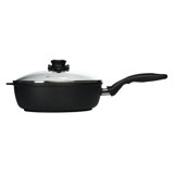 Swiss Diamond Stainless Steel Handle Saute Pan with Lid