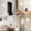 1-Light Led Wall Light Wall Sconce-958884608