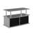 Edwin Chenda Octagon Glass Top Coffee Table With Geometric Base-55858053