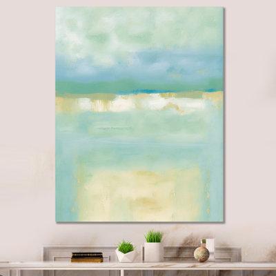 Olive Sprig Landscape II - reproduction sur toile