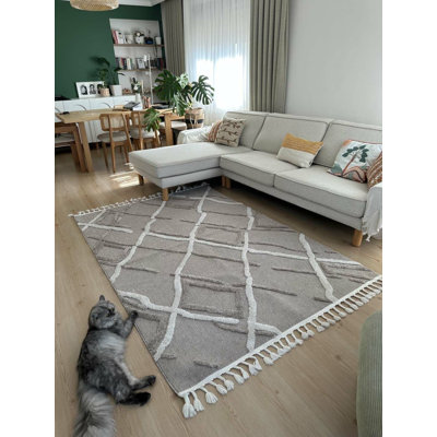 Tapis avec envers antidérapant Tivan