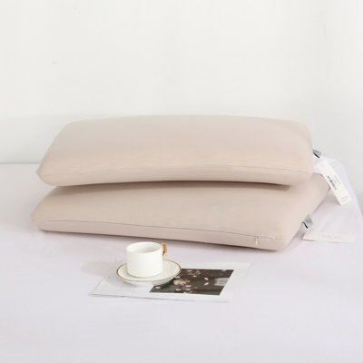 Qbedding PiloMio® Loft Memory Foam Cervical Support Pillow – Medium Firm High-Rebound Contour Design