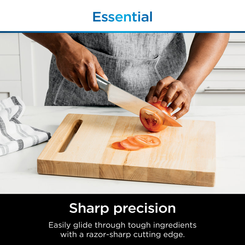 Ninja Ninja NeverDull Essential 12-Piece Stainless Knife System with Built-in Sharpener