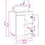 Single Bathroom Vanity with Ceramic Basin-1486182947