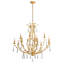 Prosecco 12 - Light Candle Style Tiered Chandelier