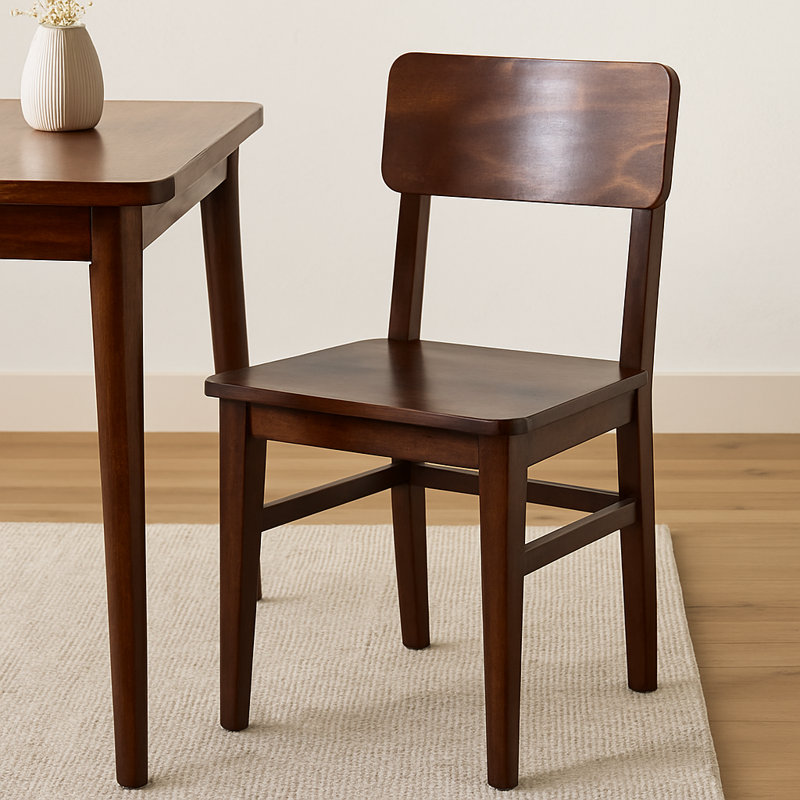 Prochoros 45cm H Solid Wood Stacking Accent in Brown
