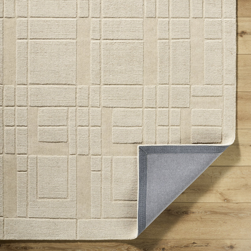 Frand Lloyd Wright Foundation X Surya Luxuries Handmade Rug, Rectangle 5' x 7'6"