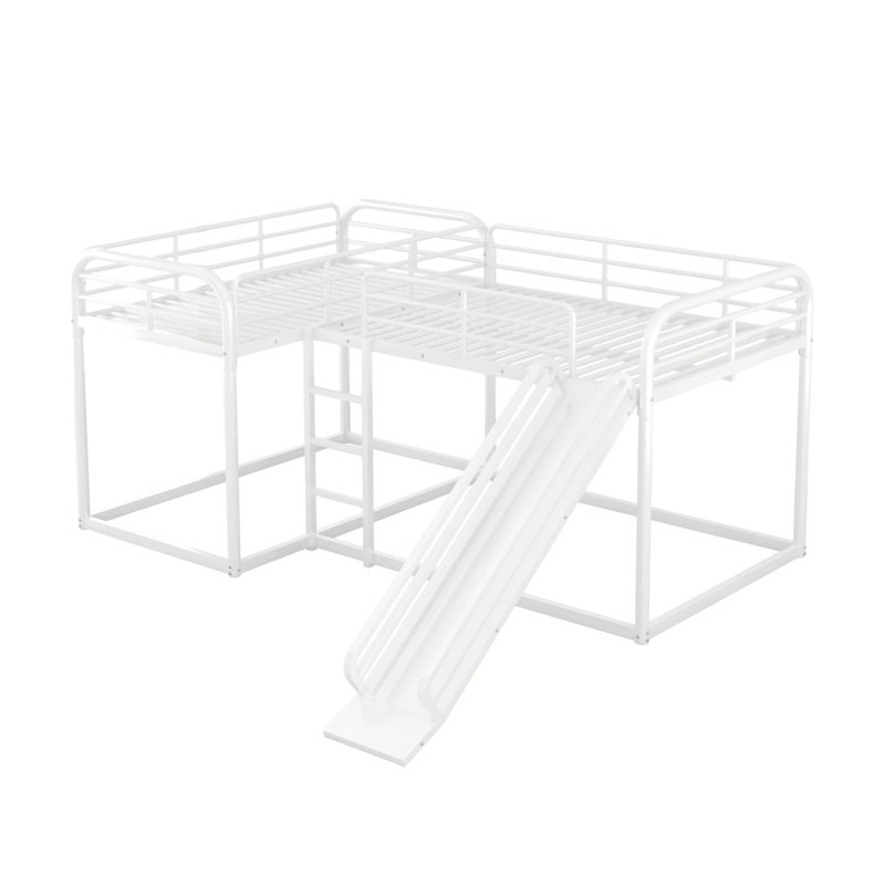 Angelinah Metal Youth Beds Bed, White