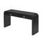 U_STYLE Table d'entrée en bois 60 po avec placage de ronce-1095579017