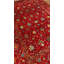 Tapis en laine et coton rouge noué à la main Original
