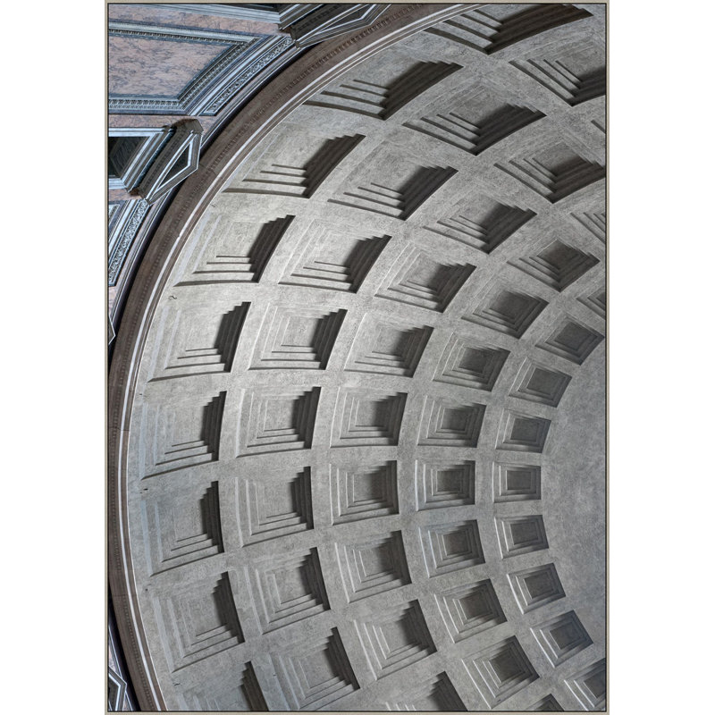 Pantheon Reflection Print by Lillian August
