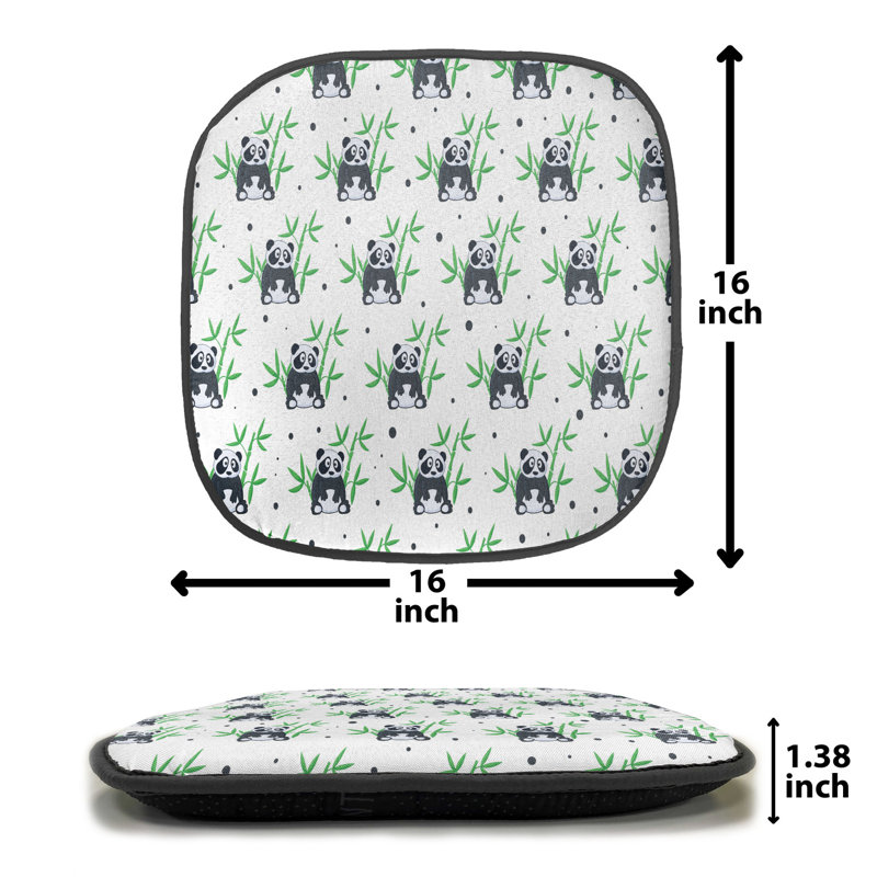 Coussin de siège papillon