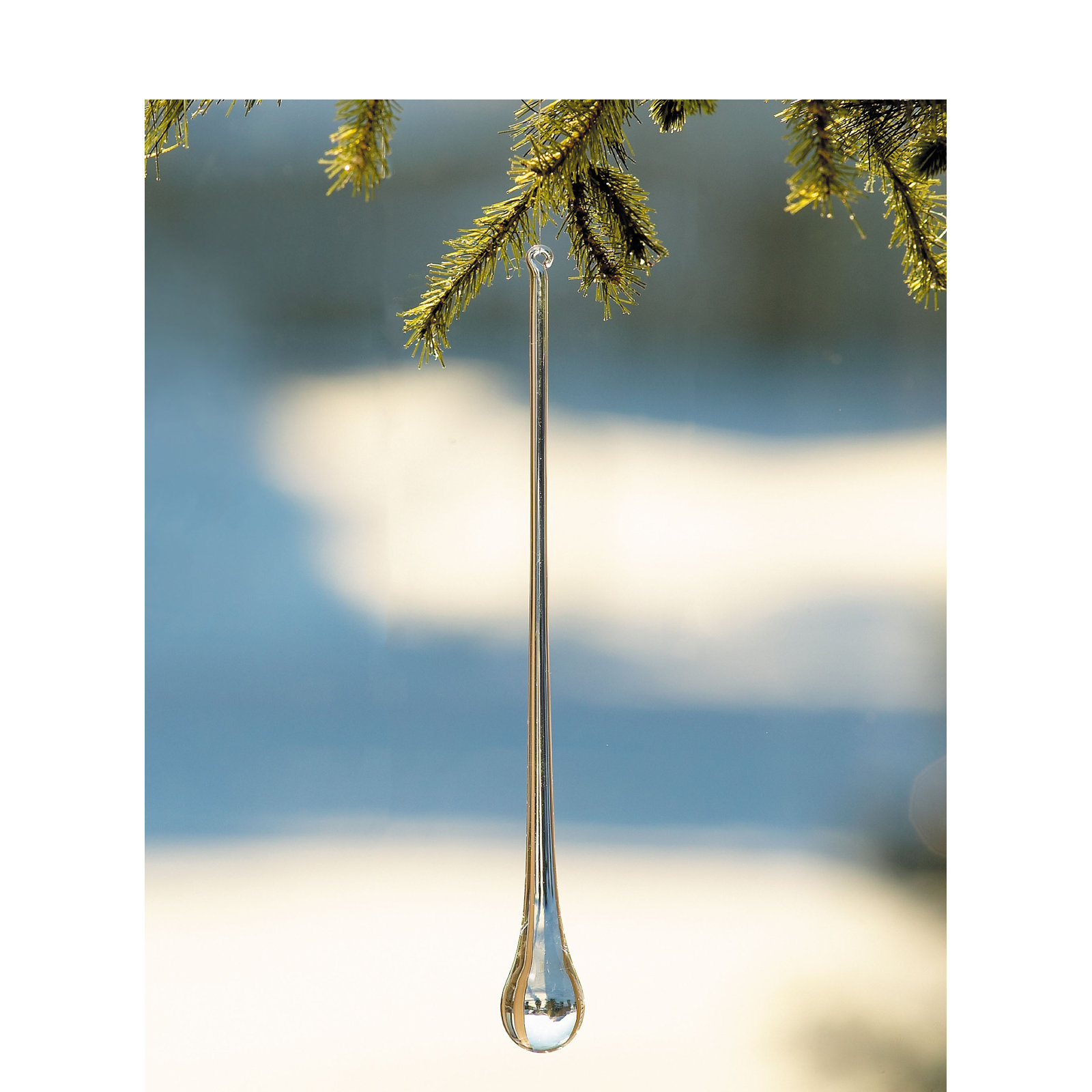 Jabouille Icicle Drop Ornament Hanging Figurine Ornament