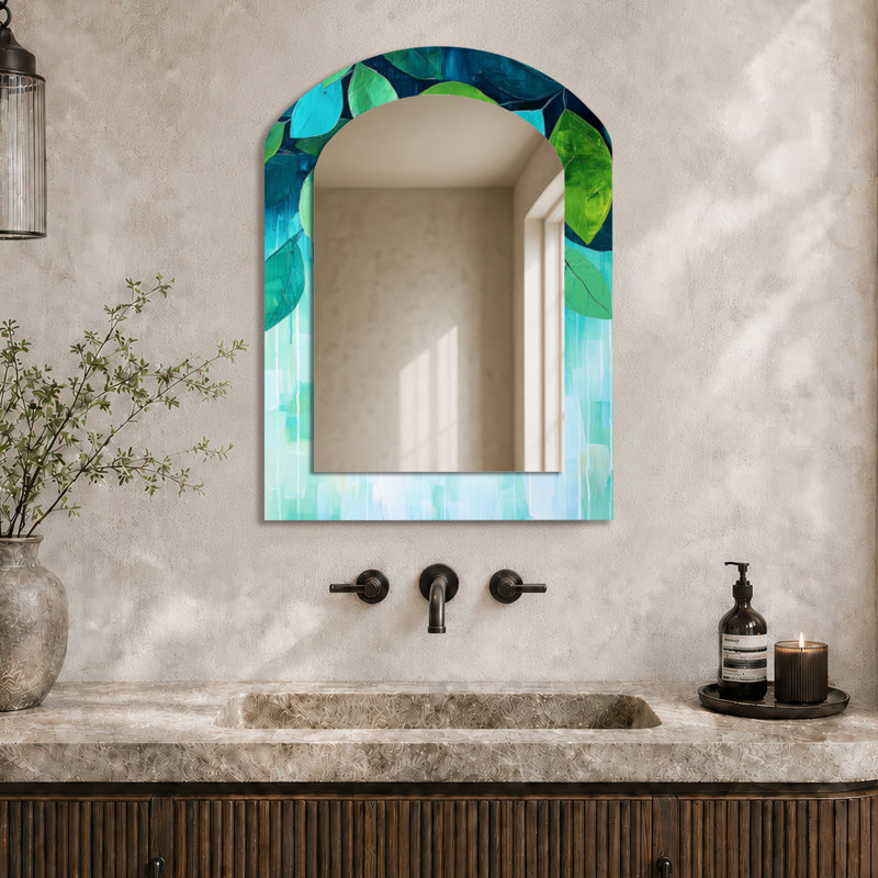 Miroir mural Botanical, 34" x 25"