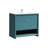 35.82 " W Freestanding Standard Free Standing 1 Single Vanity Bathroom Vanity With Acrylic Top-84921284