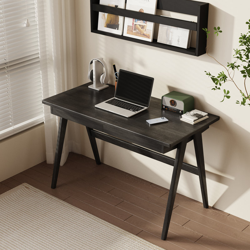Bureau d'écriture rectangulaire L 48 po Lennex, Noir, H 30 po x l 47 po x P 24 po 