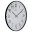 Horloge murale ITC 19,38 po - noir