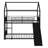 Metal House Bunk Bed With Slide-1586440371