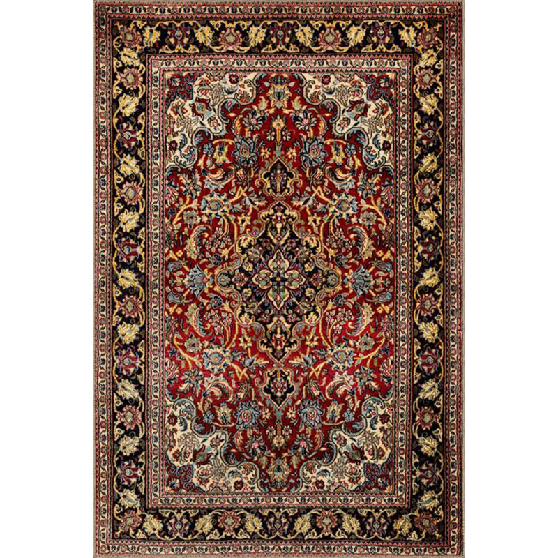 Tapis floral lavable à la machine, Rectangle 3 pi 11 po x 5 pi 11 po