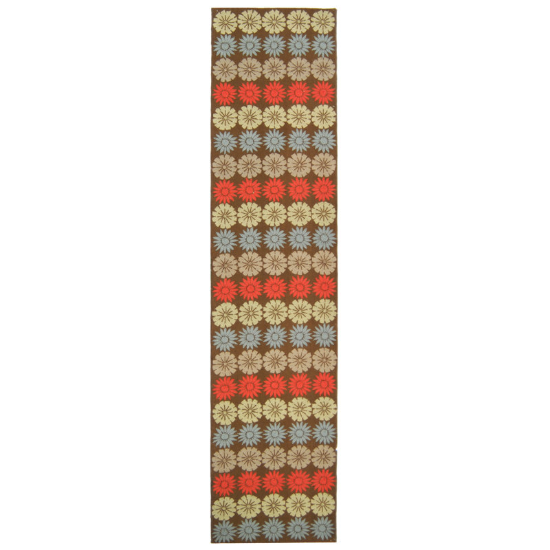 Solar Garden Martha Stewart Wool Pile Geometric Rug, Rectangle 3'9" x 5'9"