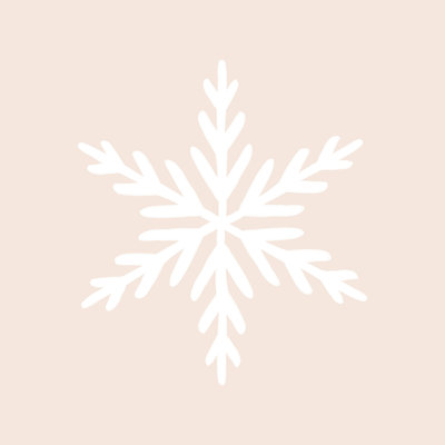 Orara Studio Snowflake Painting - Wrapped Canvas Graphic Art