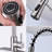 Single Handle Commercial Modern Spring High Arc Kitchen Faucet Water Filter System Bends