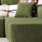 No Assembly Required Compression Packed Bonless Corduroy Fabric Sofa-995107887-991006489