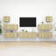 Besma Unfinished TV Stand for TVs up to 88"-1650641346