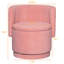 Chaise de rangement pivotante à 360 degrés, boucle rose, pour chambre à coucher et fauteuil de salon inégalée - Fonctionnalité