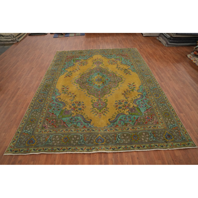 Tapis traditionnel en laine 9 x 12