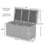 Coffre de rangement en bois massif 67 gallons