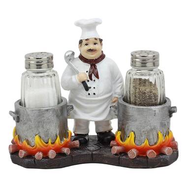 Salt & Pepper Shaker Set of 2 - stoneware - Creative Kitchen Fargo