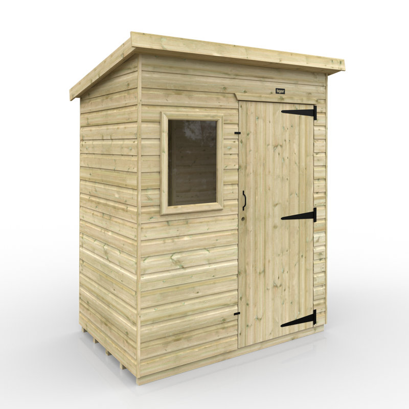 6x4w Tiger Elite Pressure-Treated Pent
