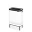 Brabantia Bo Hi 2 x 45 Litre Laundry Bin-55159175