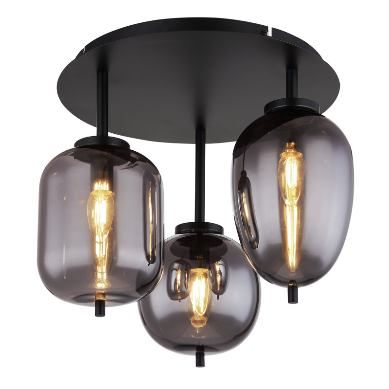 Mikasa Glass Flush Mount