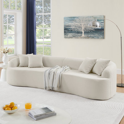 Curved Modular Sectional Sofa
