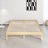 Amylia Solid Wood and Metal Heavy Duty Rayon from Bamboo iron Platform Bed Frame No Box Spring Required-170940785-147289322