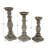 15'' H Wood Tabletop Candlestick-15517717