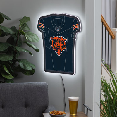 Chicago Bears 23" LED Jersey Shaped Lighted Wall Sign