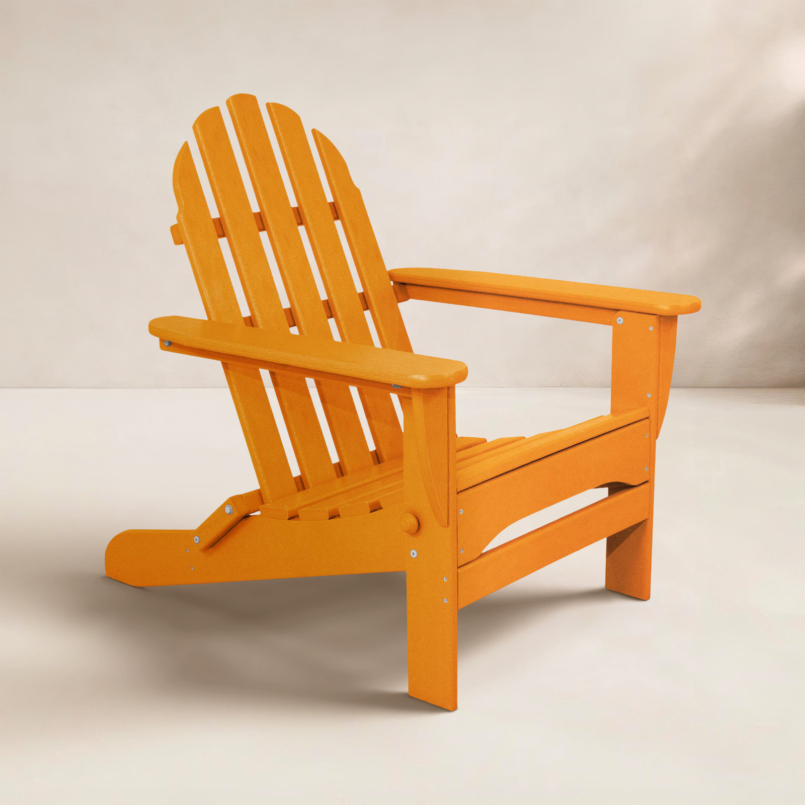 POLYWOOD® Classics Adirondack Chair, Tangerine