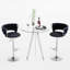Ensemble de table de bar et tabouret 3/5 pièces Modern Luxury-125698723-125698725-125698726