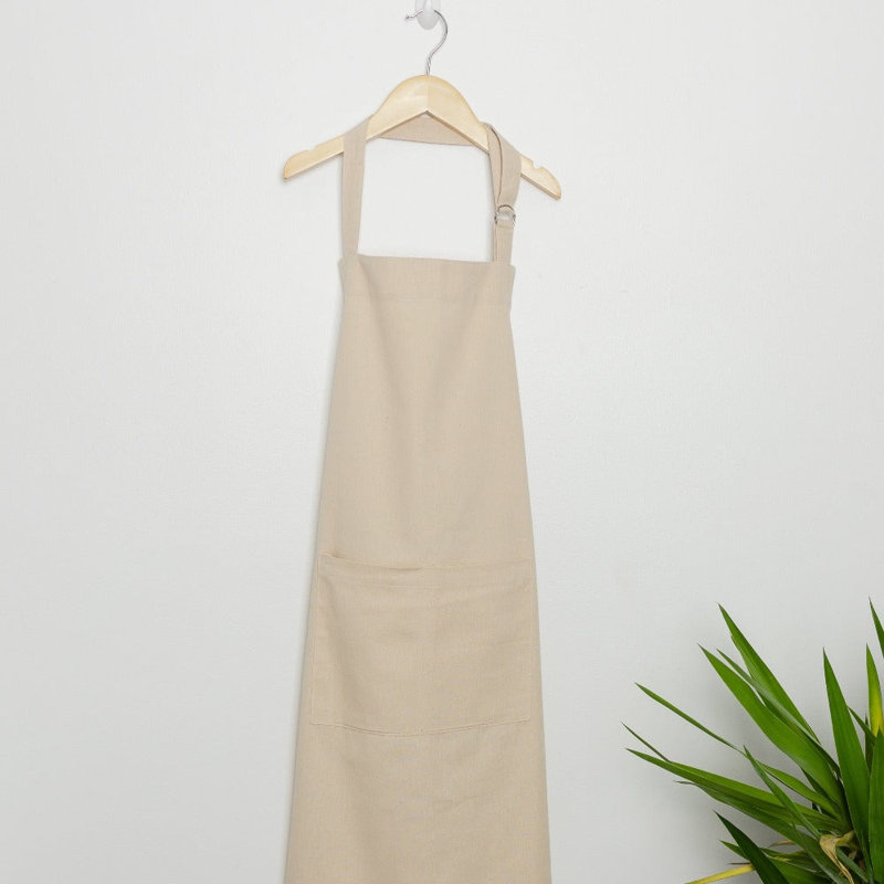 Tablier de qualité supérieure avec ceinture ceinturée, Sable