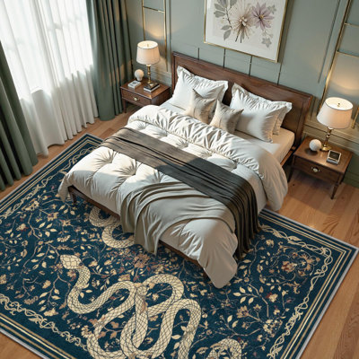 Tapis moelleux antidérapant pour salon Palos
