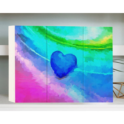 Décoration murale "liquide love" par krissy katsimbras