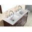 Ensemble de meuble-lavabo de salle de bain double 48 po Lootens