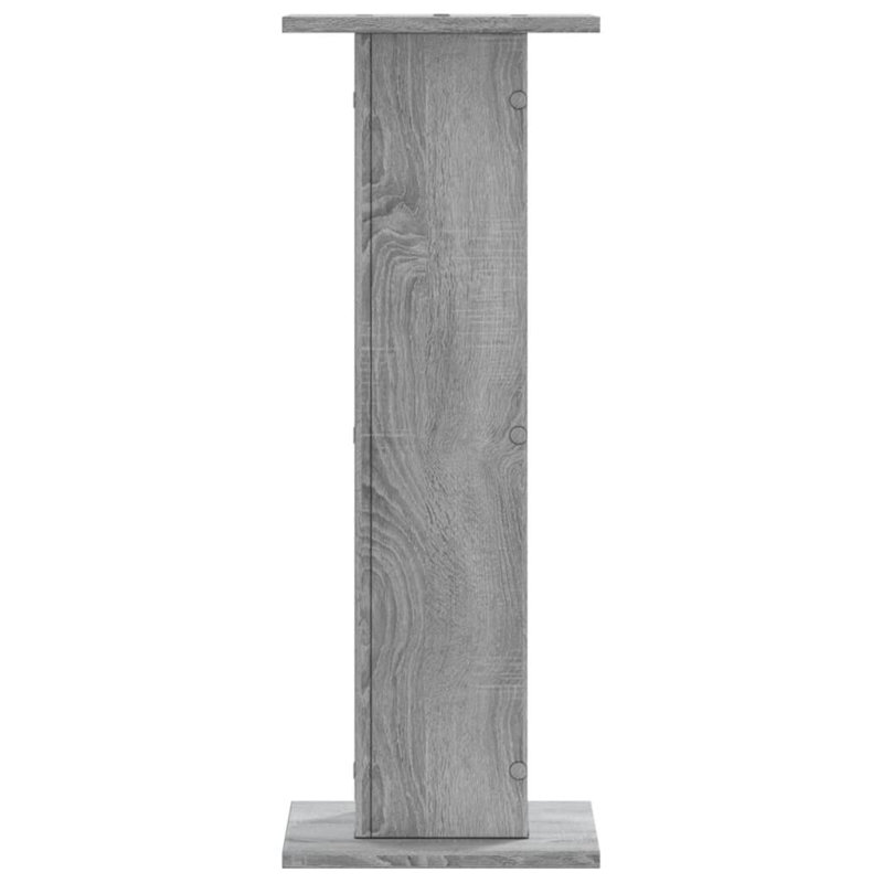 Speaker Stands 2 Pcs 11.8X11.8X31.5" Engineered Wood